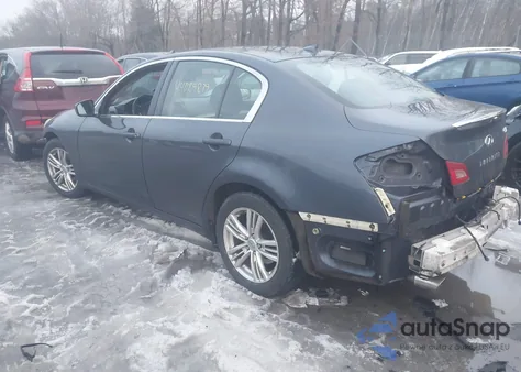 2012 Infiniti G37X из США, поврежденный, VIN JN1CV6AR3CM973338